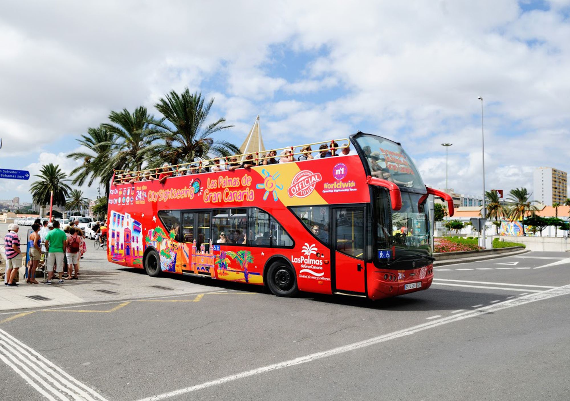 book online get purchase reserve reservation booking buy tickets visits tours Tourist Bus City Sightseeing Las Palmas de Gran Canaria